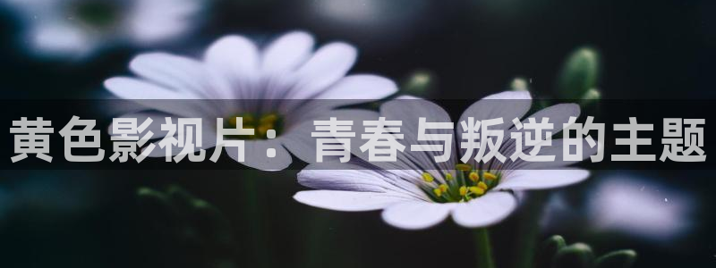 苹果电视剧神马影院在线观看：黄色影视片：青春与叛逆的主题